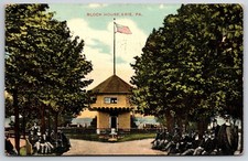 Cartão postal Block House Erie Pennsylvania PA 1909 DB D15 comprar usado  Enviando para Brazil