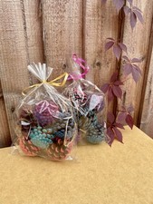 Pinecone baubles hand for sale  DERBY