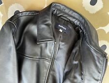 Blouson cuir noir d'occasion  Le Croisic