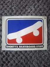 Shorty skateboard sticker for sale  CRAWLEY