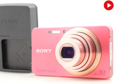 [N PERFEITO ESTADO] SONY Cyber-shot DSC-W570 16.1MP Câmera Digital Rosa Apenas Japonês JAPÃO, usado comprar usado  Enviando para Brazil