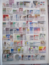 Lot 100 timbres d'occasion  Châteauneuf-sur-Loire
