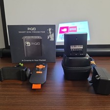 PIQ[ ] - Mini projetor inteligente funcionando bem com controle remoto K comprar usado  Enviando para Brazil