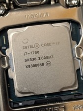 Intel core 7700 d'occasion  Expédié en Belgium