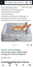 Rthopädische hundebetten gebraucht kaufen  Wernigerode