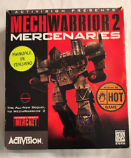 Mechwarrior mercenaries rom usato  Piacenza