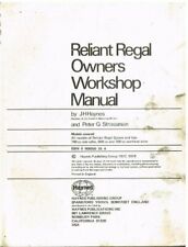 Reliant regal mk3 for sale  WORKSOP
