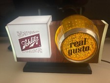 Placa de luz de movimento barril de cerveja Schlitz - GUSTO REAL ESTADO ORIGINAL DECENTE comprar usado  Enviando para Brazil