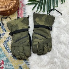 Luva camuflagem preta verde Burton GORE-TEX inverno neve masculina média US$ 70 comprar usado  Enviando para Brazil