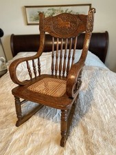 Antique oak child for sale  Black Creek