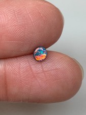 Red Head Cutie. Opala preta Lightning Ridge dupla. 0,19 CT comprar usado  Enviando para Brazil