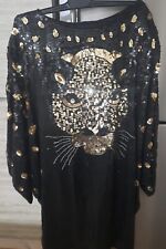 Maxi maglia pailettes usato  Volvera