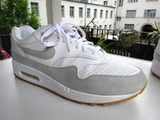 NIKE AIR MAX 1 AH8145-103 Herren Sneaker Leder Weiß PLATINUM Gr.45(UK10) f.Neuw comprar usado  Enviando para Brazil