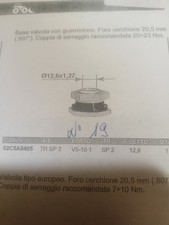 Base valvola tubeless usato  Caldiero