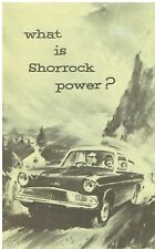 Shorrock superchargers orig for sale  ALFRETON