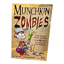 Conjunto completo de jogo de cartas Munchkin Zombies Steve Jackson comprar usado  Enviando para Brazil