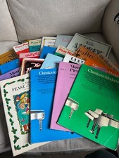 Piano music books. for sale  TADWORTH