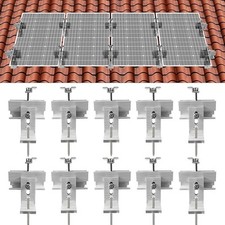 Kit de suporte de montagem no teto painel solar ECO-WORTHY QTD 10, para painéis de 1-4 peças comprar usado  Enviando para Brazil