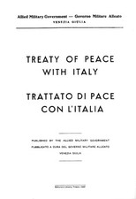 Trattato pace con usato  Trieste