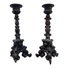 Coppia mini candelabri usato  Roma