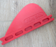 FUTURES VON SOL VERMELHO PEQUENO WAKESURF PRANCHA DE SURF BARBATANA LADO MÉDIO comprar usado  Enviando para Brazil