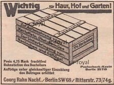 Holzkisten georg rahn gebraucht kaufen  Deutschland