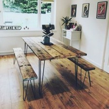 Table échafaudage bancs d'occasion  Expédié en France