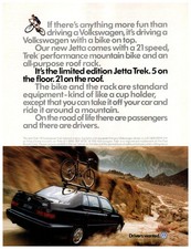 1997 VW Volkswagen Jetta Trek Sedan Vintage Impressão Anúncio Mountain Bike Anos 90 Arte de Parede comprar usado  Enviando para Brazil