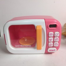 Just Like Home Microondas Sons Luzes Brinquedos R Us Play Cozinha Funciona Sem Utensílios, usado comprar usado  Enviando para Brazil