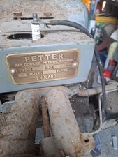 Petter lister stationary for sale  TELFORD