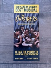 Outsiders broadway musical for sale  Randolph