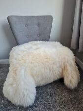 Natural sheepskin rug for sale  THORNTON-CLEVELEYS