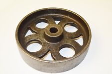 RODA DE EIXO INDUSTRIAL ANTIGA 5" FERRO FUNDIDO ferro rústico antigo comprar usado  Enviando para Brazil