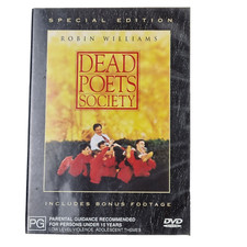 Dead Poets Society 1989 DVD, PAL Região 4, Drama, Comédia, Coming Of Age, Adolescentes comprar usado  Enviando para Brazil