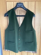 green waistcoat for sale  HOLMFIRTH