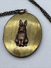 Bunny rabbit locket for sale  Washington