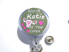 Badge reel personalised for sale  WOODHALL SPA