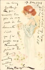 Jugendstil künstler litho gebraucht kaufen  Berlin