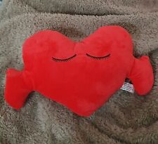 Heart shspe cushion for sale  Shipping to Ireland