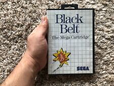 Black Belt (Sega Master System, 1986) Cartucho, Estojo, Obra de Arte Sem Manual Testado comprar usado  Enviando para Brazil