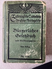 Bürgerliches gesetzbuch nebst gebraucht kaufen  Hamburg