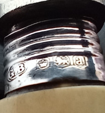 Solid silver collar for sale  HEREFORD