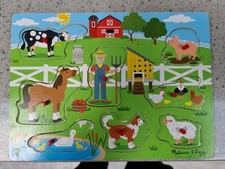 Melissa doug wooden for sale  MAIDENHEAD