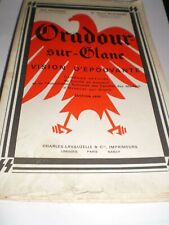 Livre oradour glane d'occasion  Ustaritz