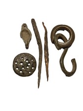 Objetos antigos de bronze, povos antigos. Original. 6 itens. comprar usado  Enviando para Brazil