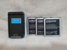 Plugue carregador de parede bateria externa Samsung Galaxy S4 SIV i9500 e 3 baterias comprar usado  Enviando para Brazil