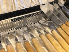 Antique fork set for sale  DUNOON