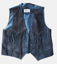 Leder weste cowboyweste gebraucht kaufen  Münster