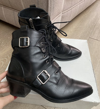 Ladies black leather for sale  LEIGH-ON-SEA