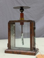 Eletroscópio antigo EBERBACH SON CO latão e carvalho 1879-1900 instrumento científico comprar usado  Enviando para Brazil